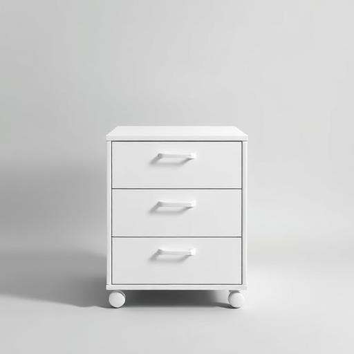Slimline 3-Drawer Mobile Filing Cabinet