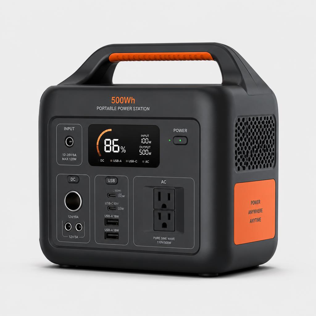 VoltVault 500Wh Portable Power Station
